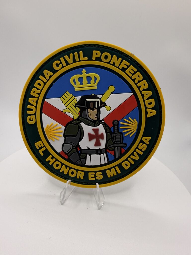 Parche PVC “EL HONOR ES MI DIVISA”