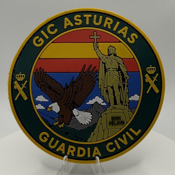 PARCHE PVC GIC ASTURIAS - GUARDIA CIVIL